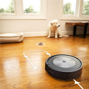 iRobot Roomba Combo j5+ Rozpoznáva predmety ako obuv či káble