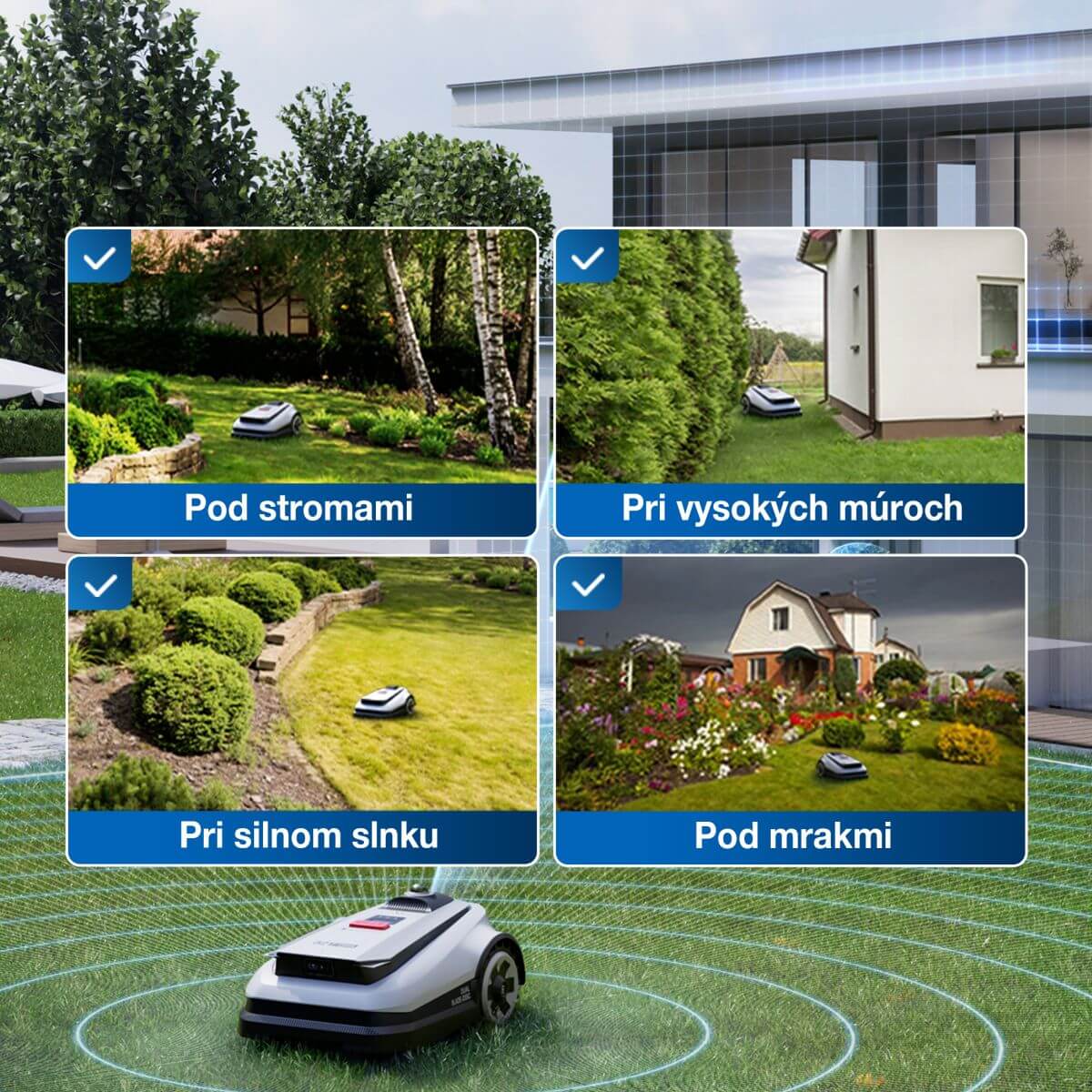 Spoľahlivá v každých podmienkach - ECOVACS GOAT A3000 LIDAR
