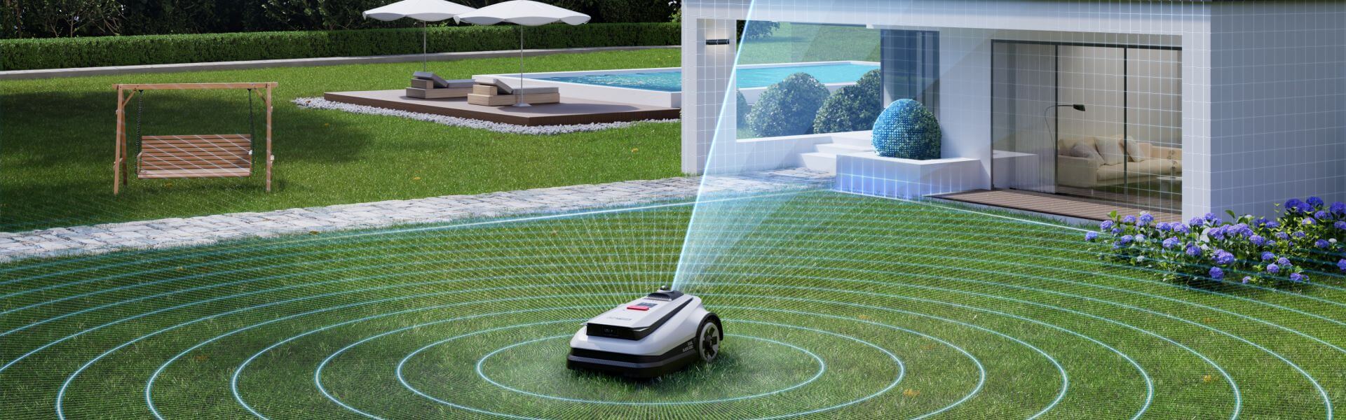 Precízna navigácia s duálnym 3D LiDAR-om - ECOVACS GOAT A3000 LIDAR