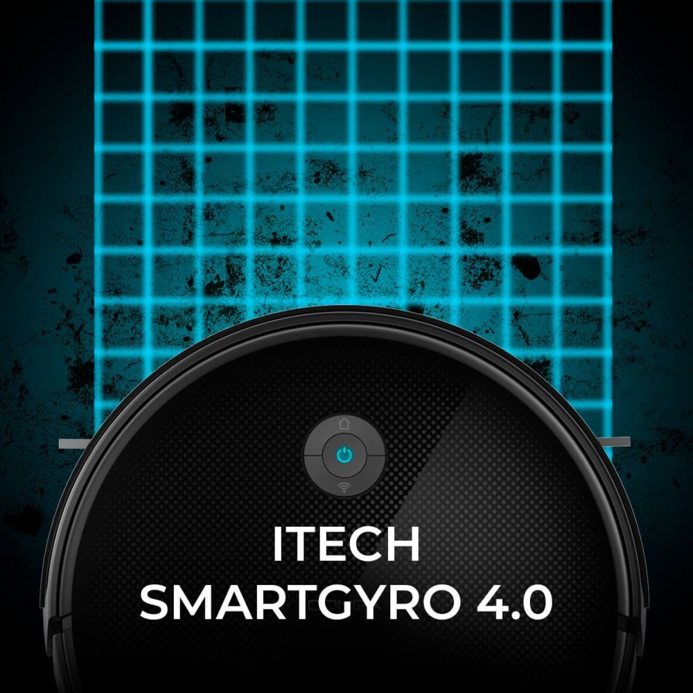 Gyroskopická navigácia iTech Smart Gyro 4.0 v robotickom vysávači Cecotec Conga 2499 Ultra Home Titanium