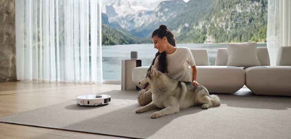 Dreame L40 Ultra s funkciou starostlivosti o koberce