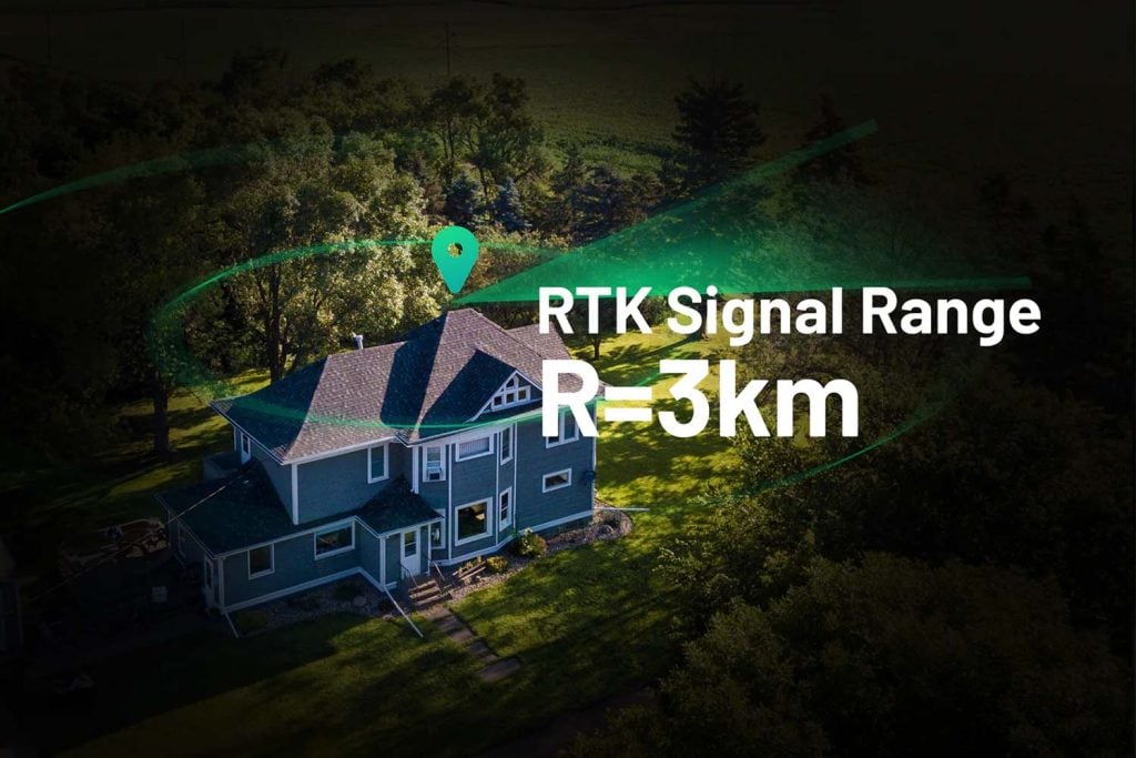 Mammotion YUKA 2000 RTK signál