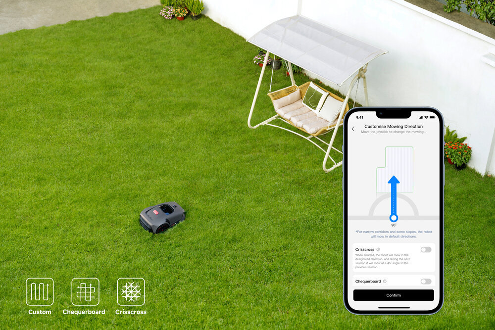 Rôzne režimy kosenia