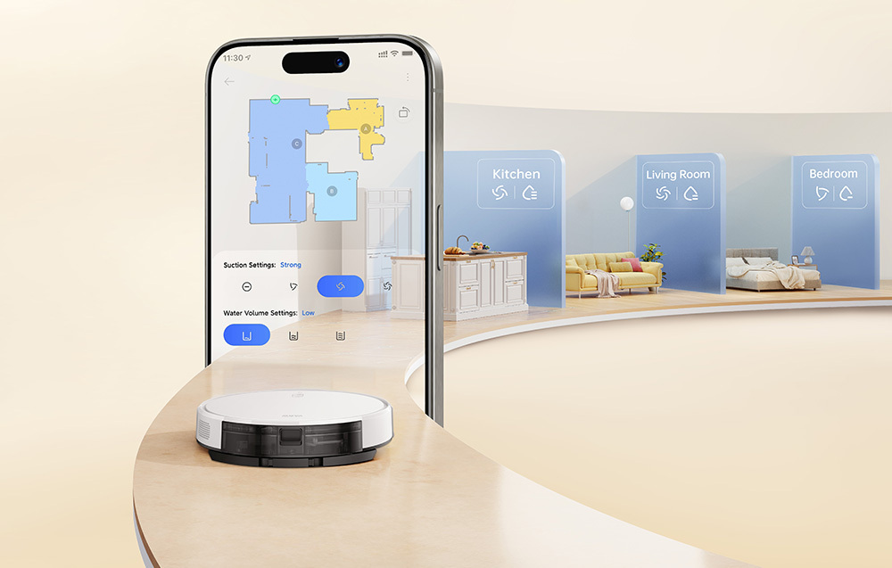 MOVA M1 - Chytré ovládanie