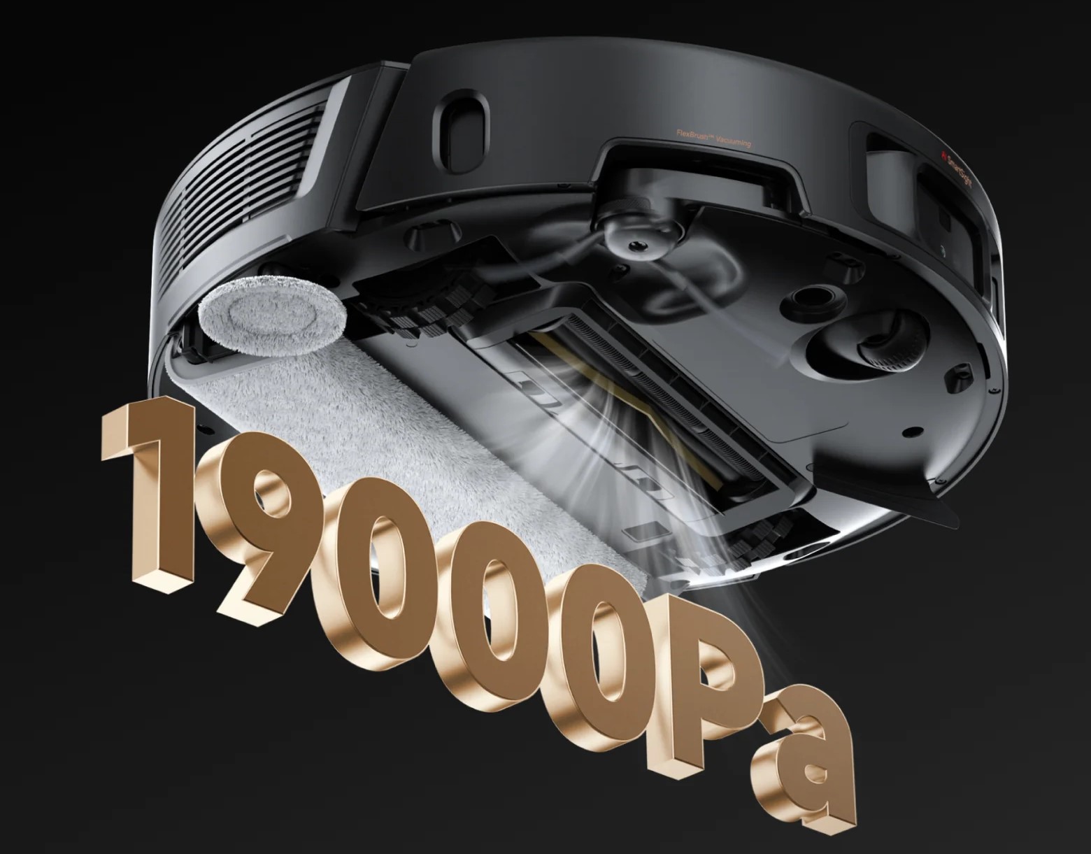 MOVA Z50 Ultra sací výkon