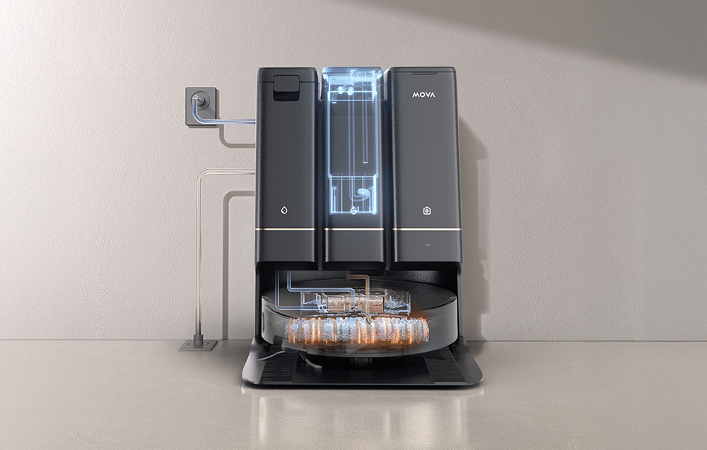 MOVA Z50 Ultra automatická údržba