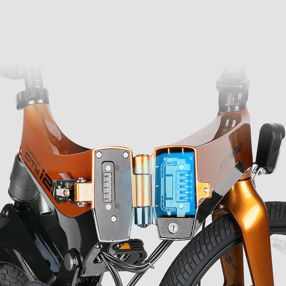 MS Energy E-bike i20 - vyberateľná batéria