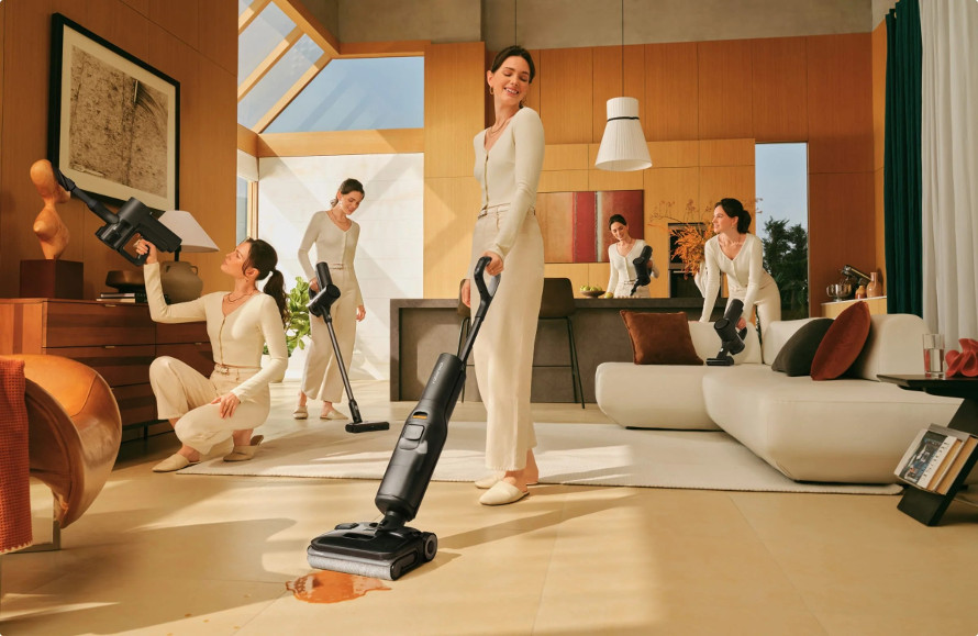 Multifunkčné využitie Roborock F25 Combo