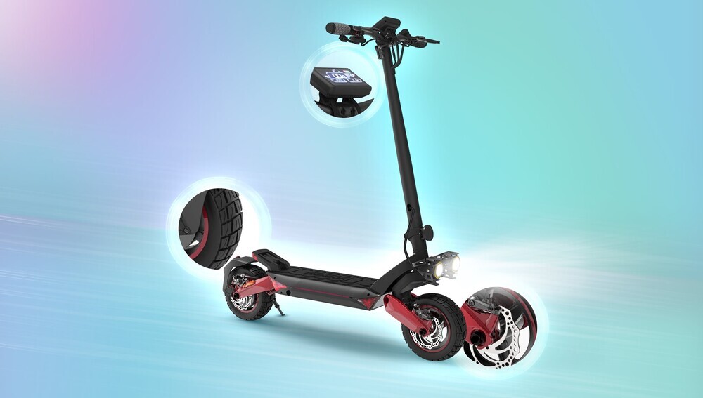 LED displej a osvetlenie kolobežky SENCOR Scooter X50