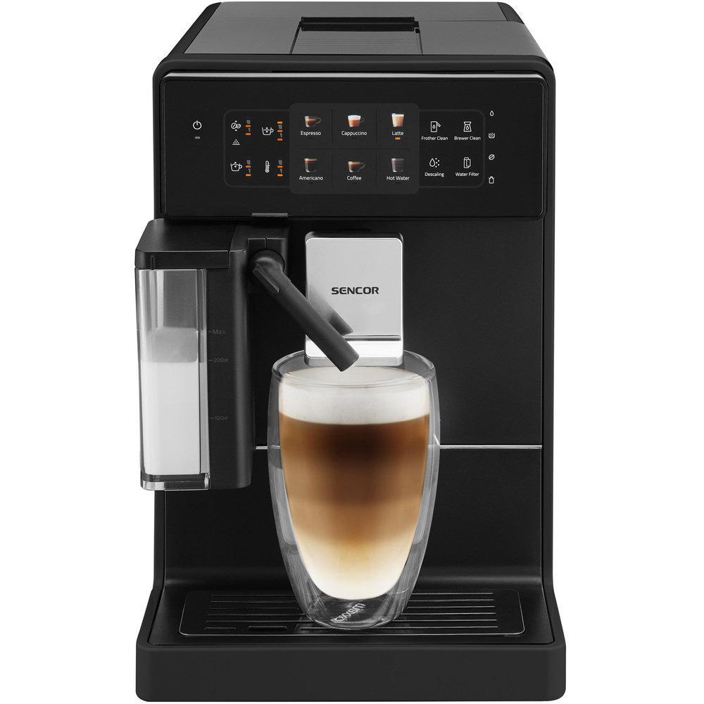 Kvalitné espresso pripravené kávovarom SENCOR SES 9300BK