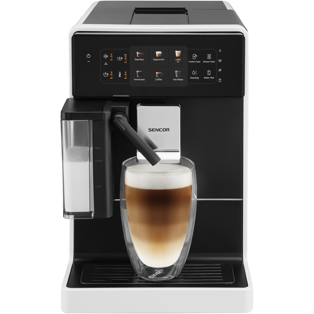 Kvalitné espresso pripravené kávovarom Sencor SES 9301WH