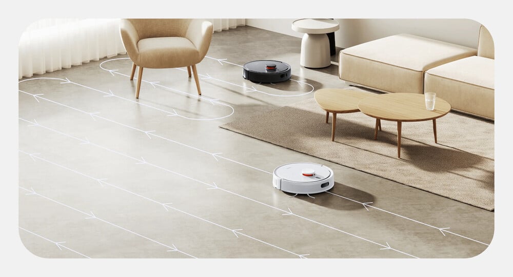 Xiaomi Robot Vacuum S20 - mobilní aplikace a konektivita