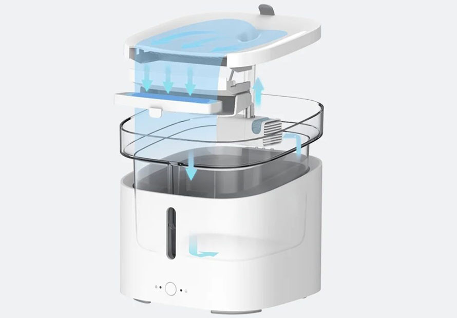Smart Pet Fountain Filter - čistá voda pre miláčikov